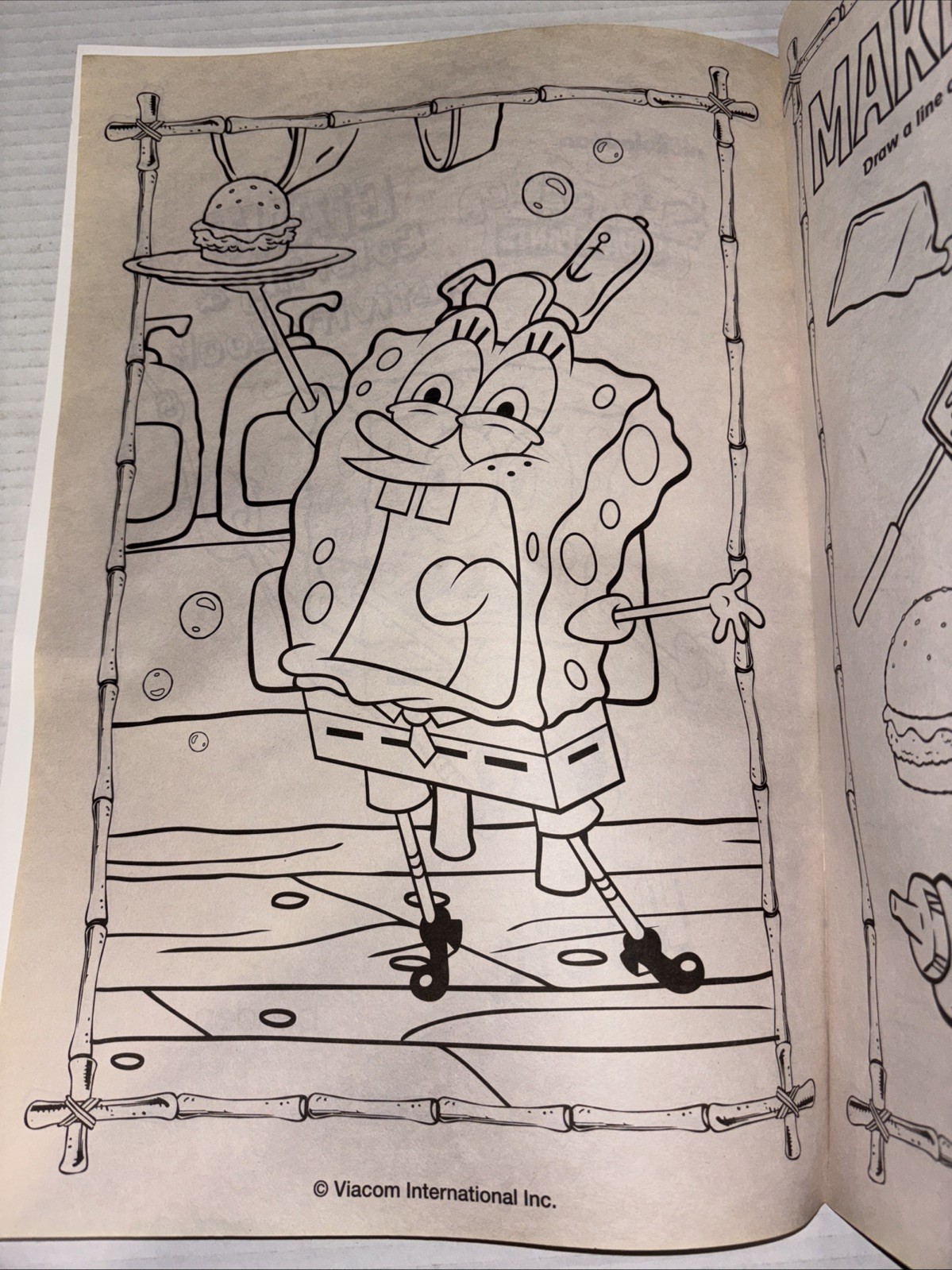 Sponge Bob Squarepants Giant Coloring & Activity Book Nickelodeon