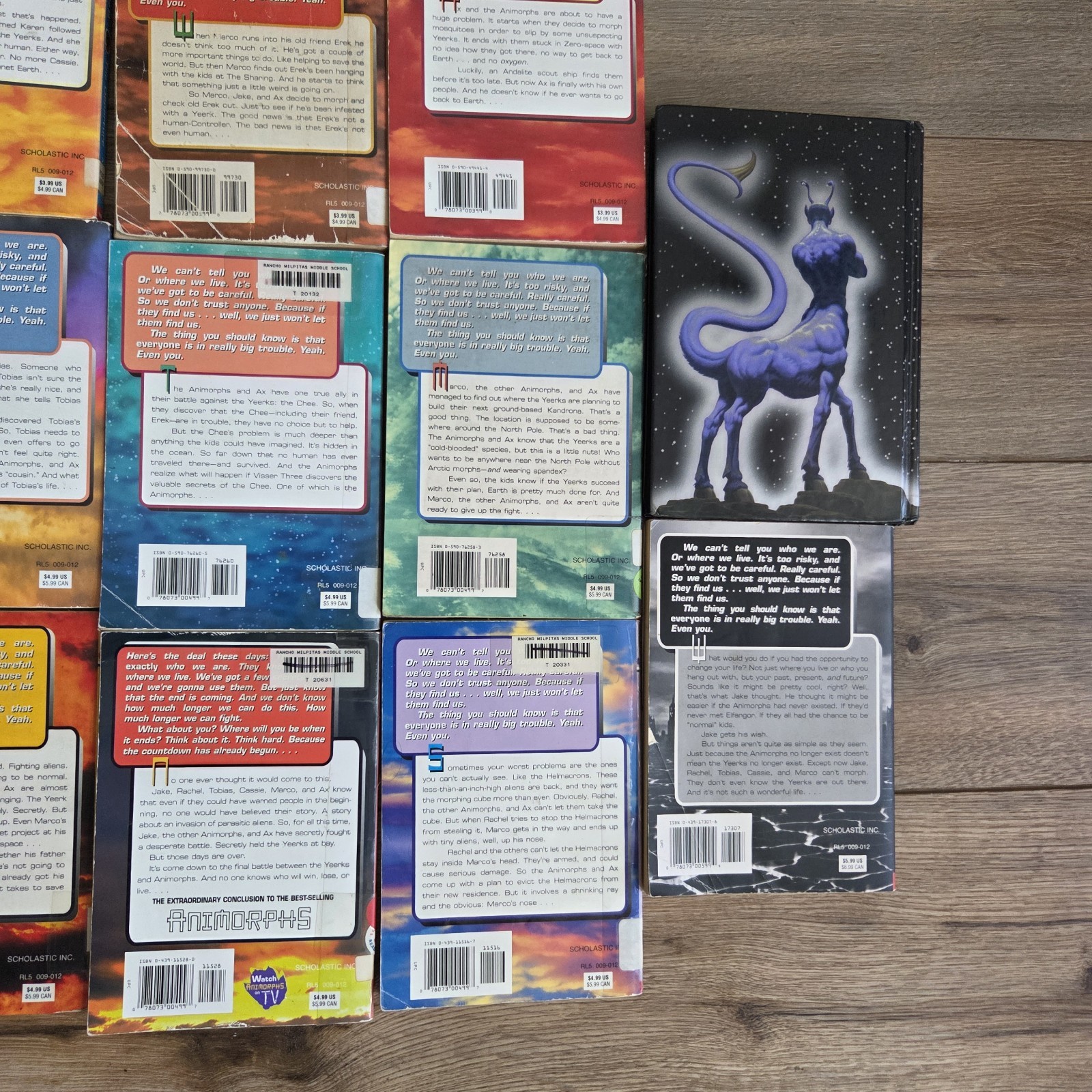 Vintage Lot of 27 Animorphs Paperback Books K.A. Applegate