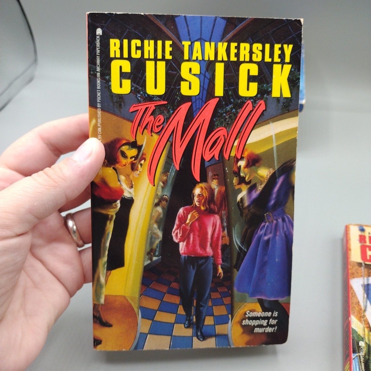 Lot of 6 Vintage Horror Paperbacks Christopher Pike Richie Tankersly Joan Lowery
