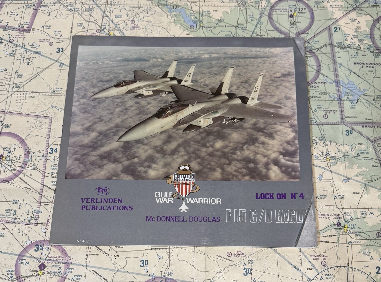 Verlinden Lock On No.4 F-15C/D Eagle Gulf War Warrior/ Paperback