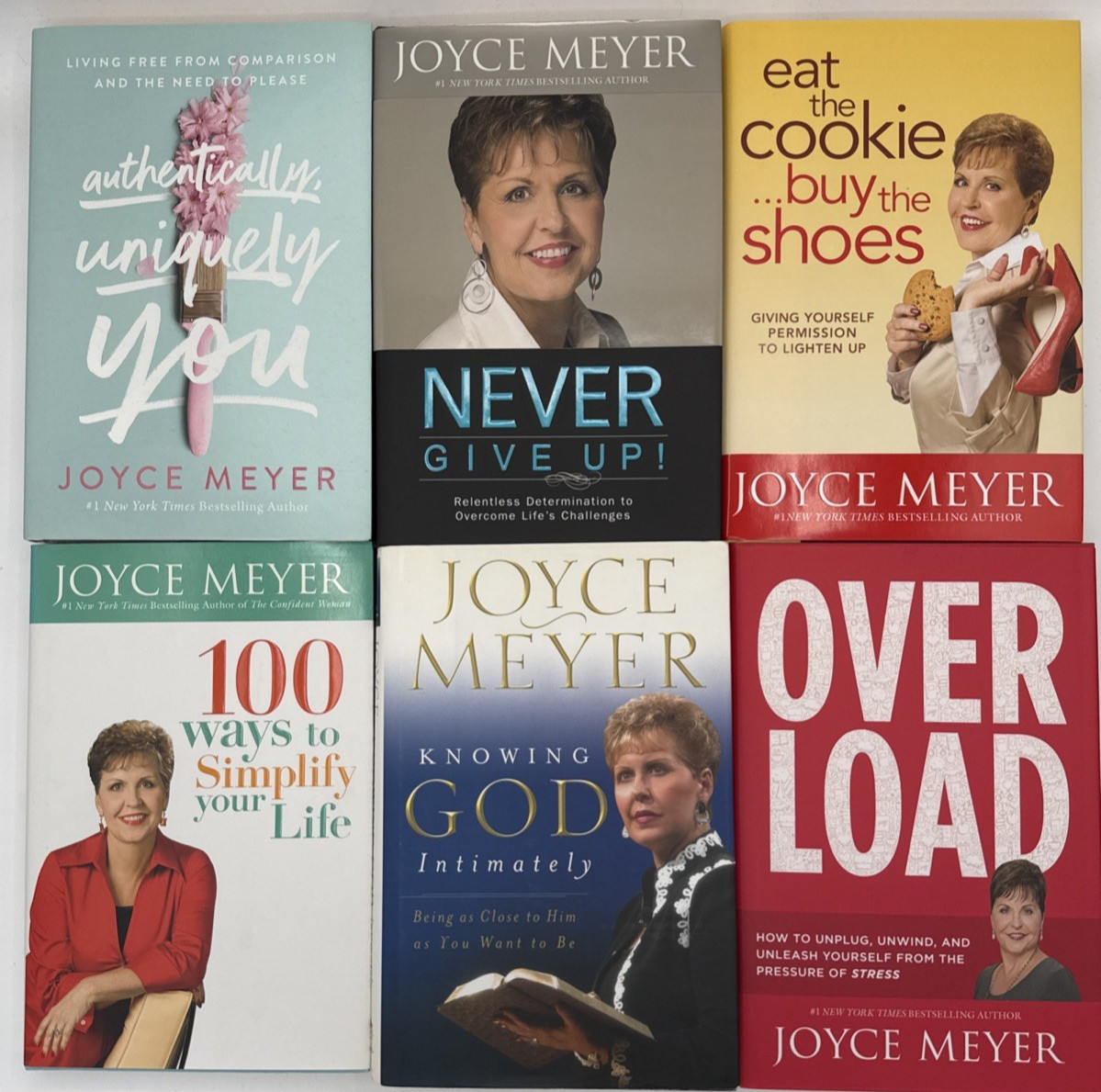 19 Books by Joyce Meyer, 14 Hardcover & 5 Paperback, B142