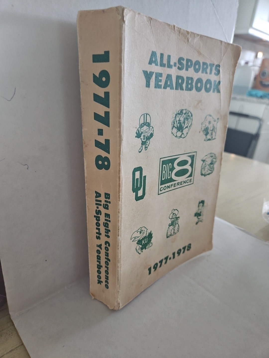 Big 8 Conference All-Sports Yearbook 1977-78 734 Pages See Pics For Flaws