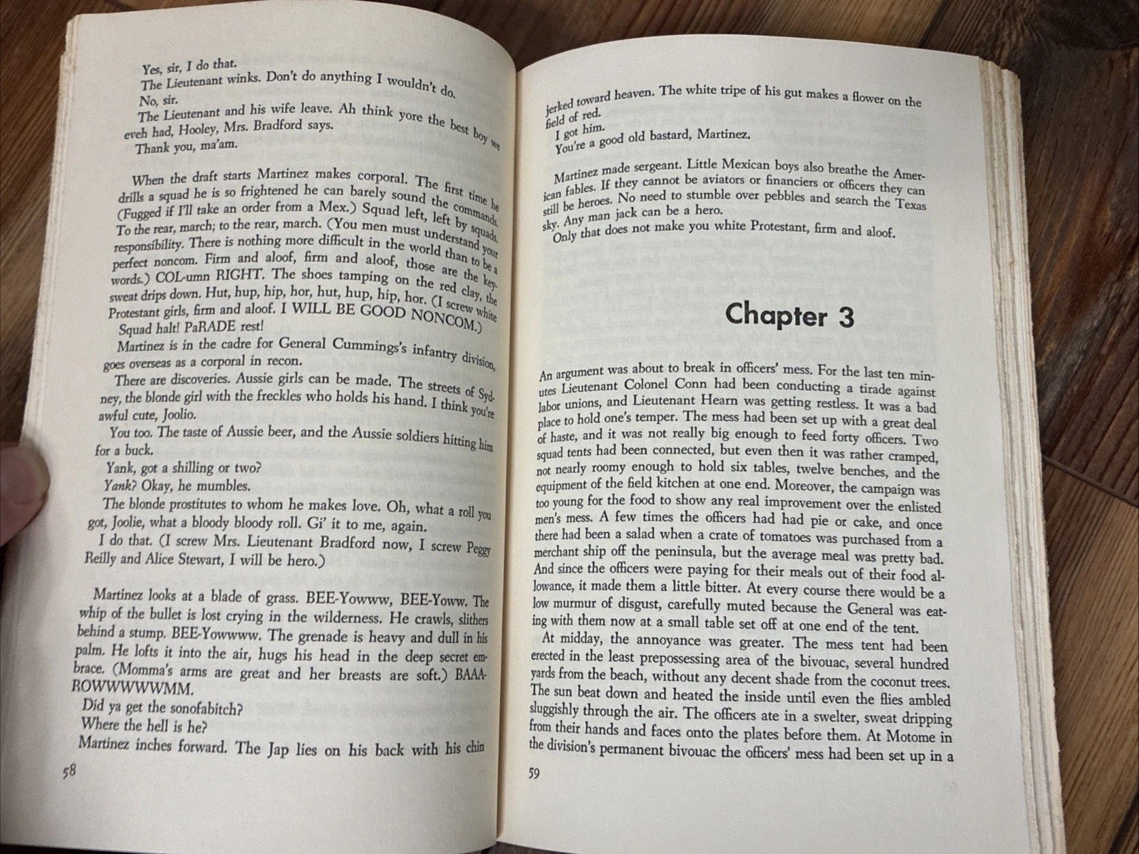 The Naked and the Dead by Norman Mailer- 1948