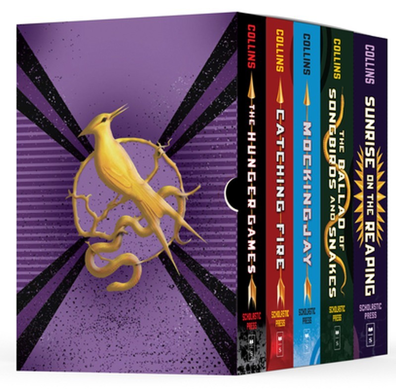 Hunger Games 5-Book Hardcover Box Set (the Hunger Games, Catching Fire, Mockingj