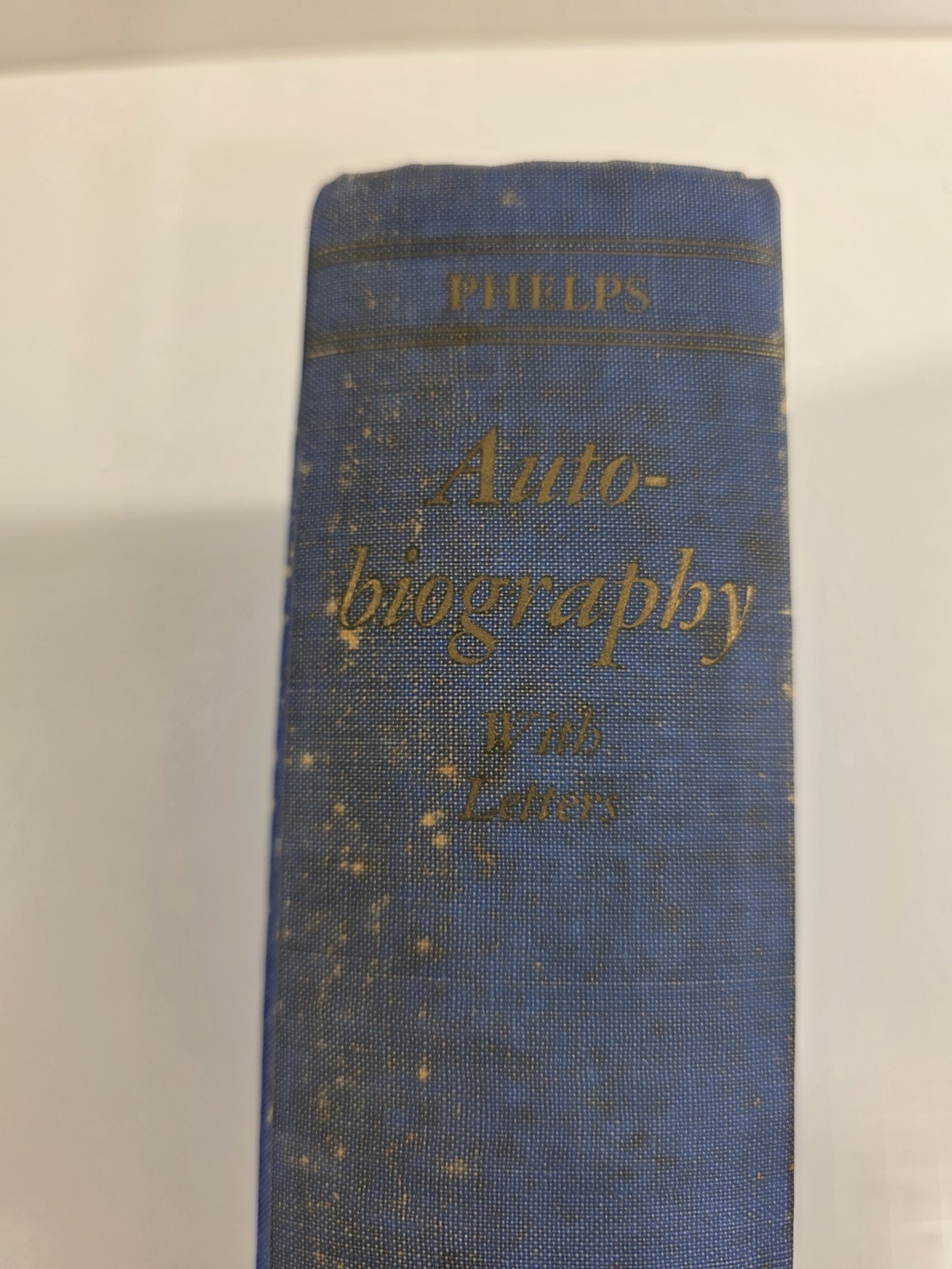 WILLIAM LYON PHELPS Autobiography with Letters 3rd Printing HC no dust jacket