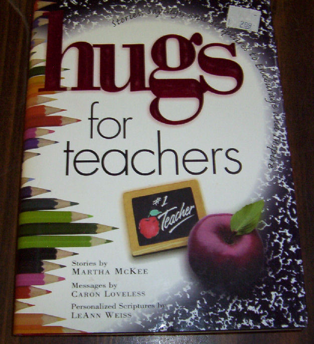 ChristianTeachers Gift Books-Recess,Hugs forTeachers,Precious Moments book lot