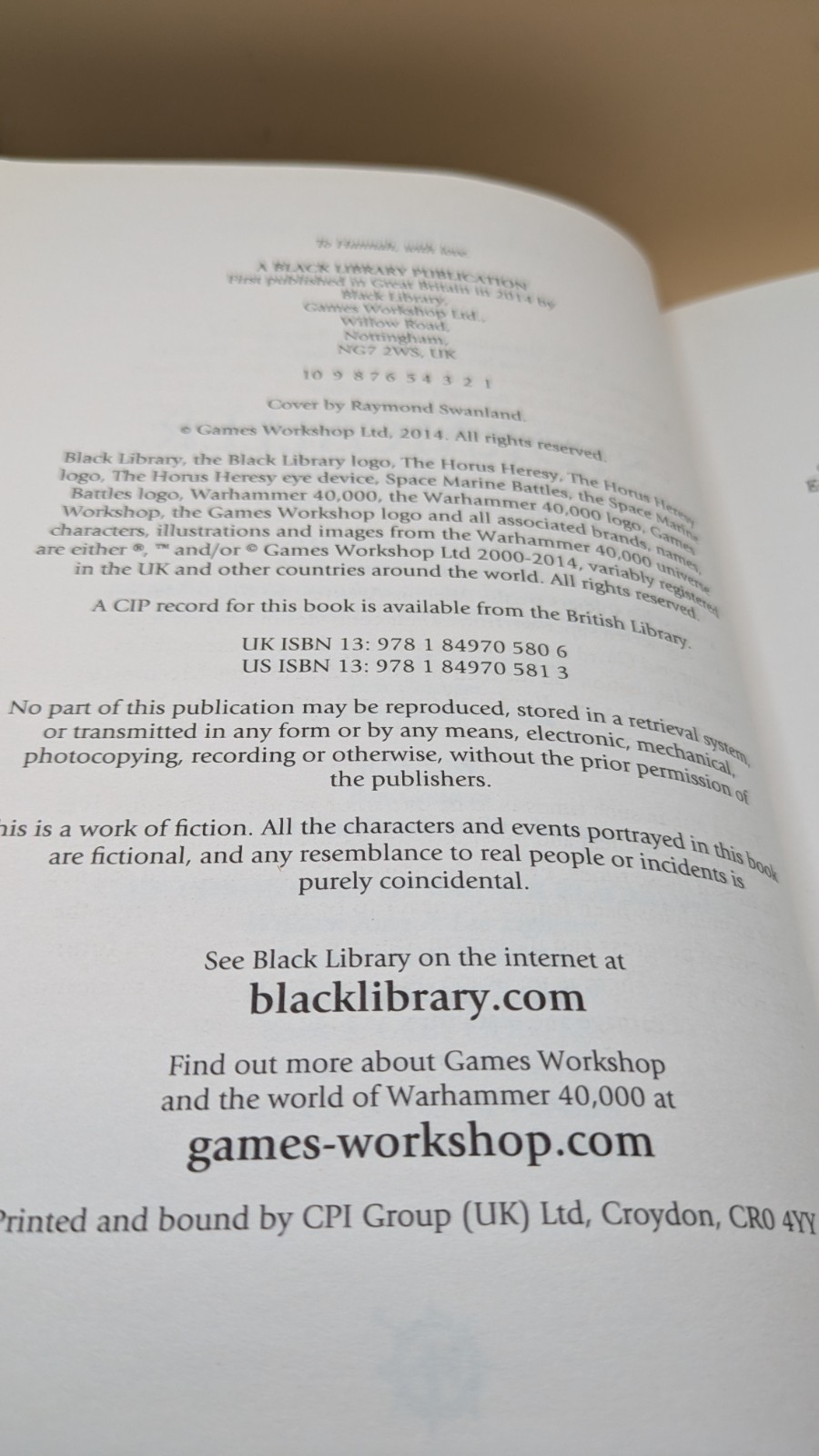 Storm Caller – Space Wolves – Chris Wraight Warhammer 40K Hardcover