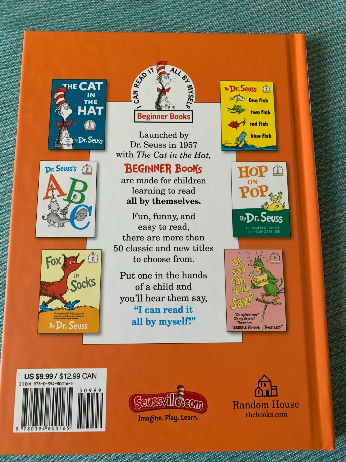 Dr. Seuss Green Eggs And Ham 60th Anniv Book- Brand New!