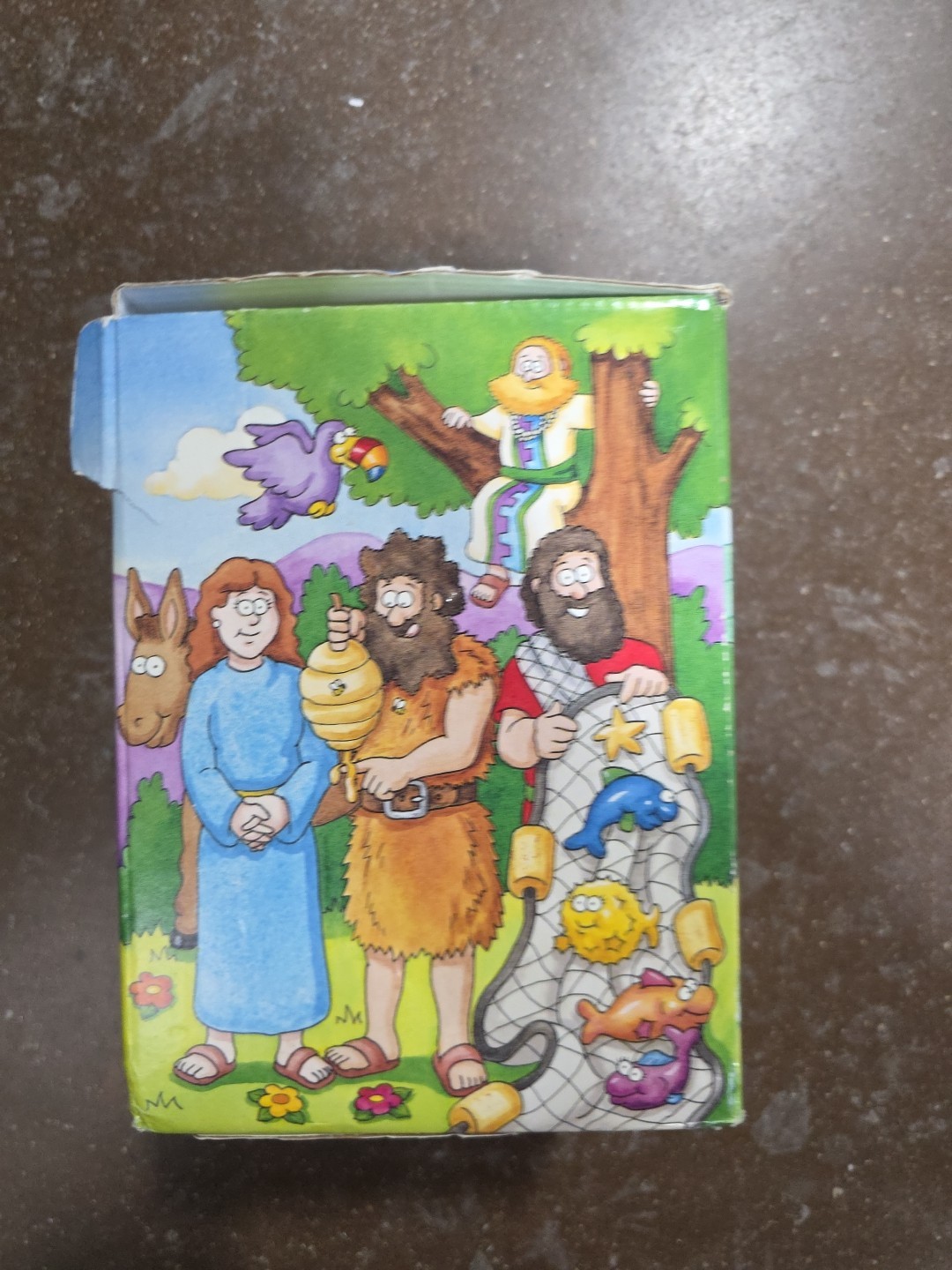 Grolier The Beginners Bible Flash Cards in Box Christian Kids Homeschool Sunday