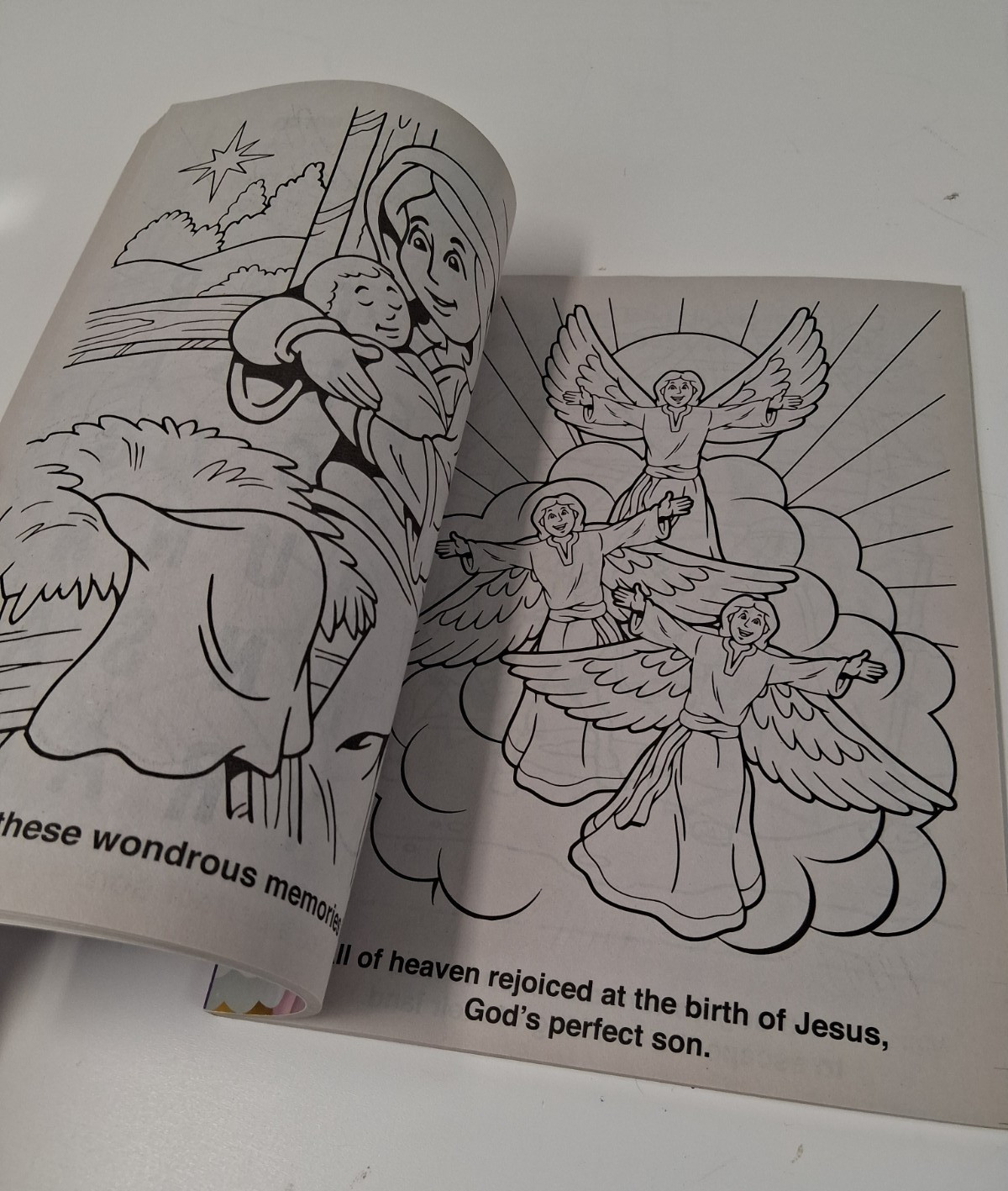 ColorTivity For Unto Us Christmas Nativity Coloring Activity Book Dreamtivity