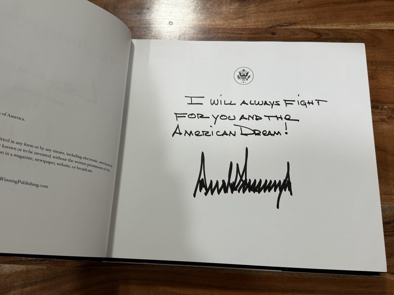 Letters To Trump President Donald J. Trump (1st Edition) April 2023