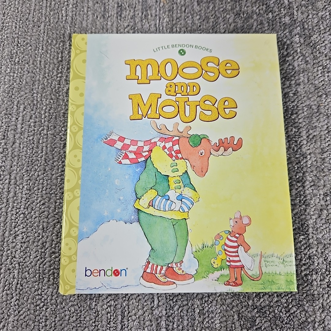 Little Bendon Moose Mouse Rosy Posy Time Bed Little Chick 3 Hardcover Book Lot