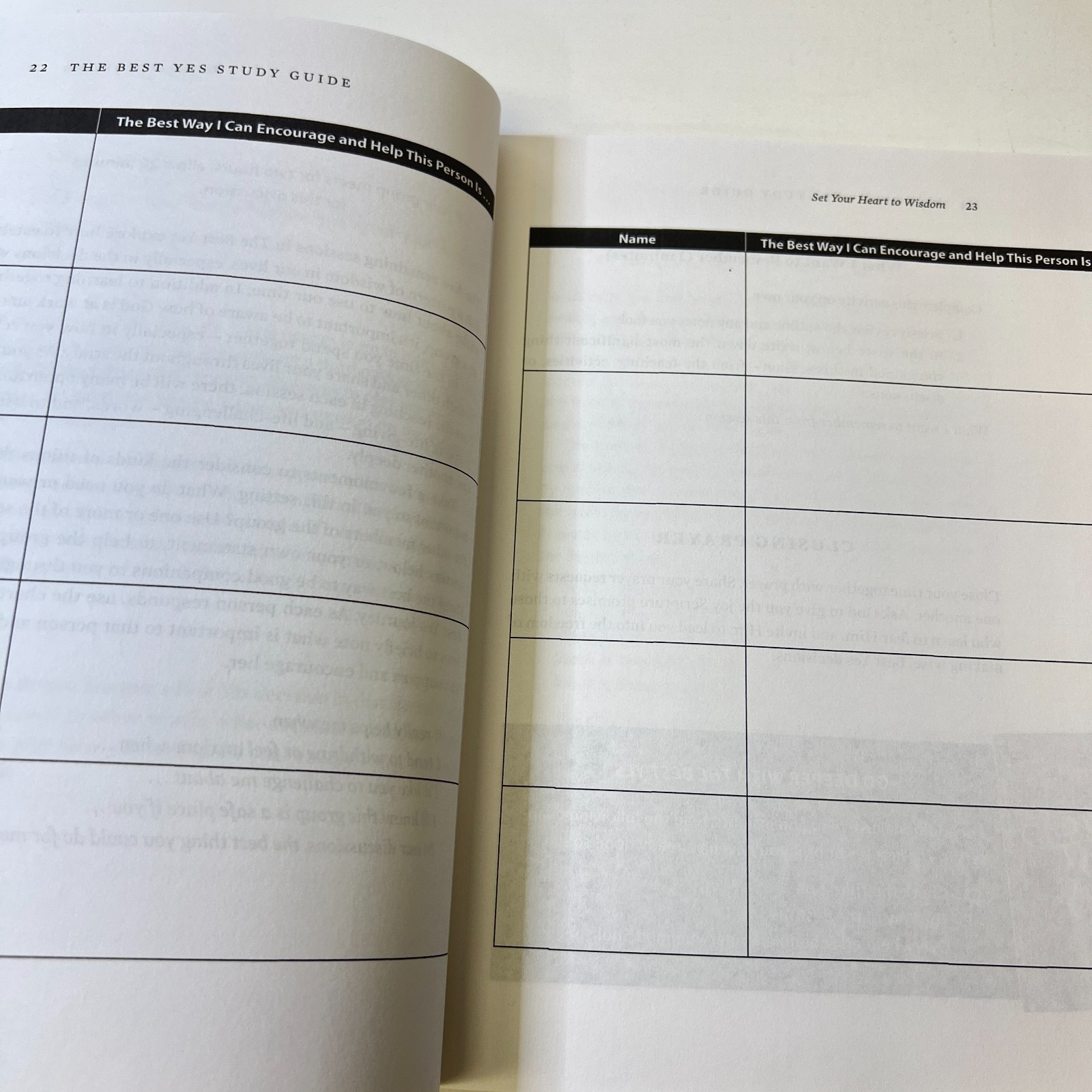 The Best Yes Study Guide: Making Wise Decisions in the Midst of Endless
