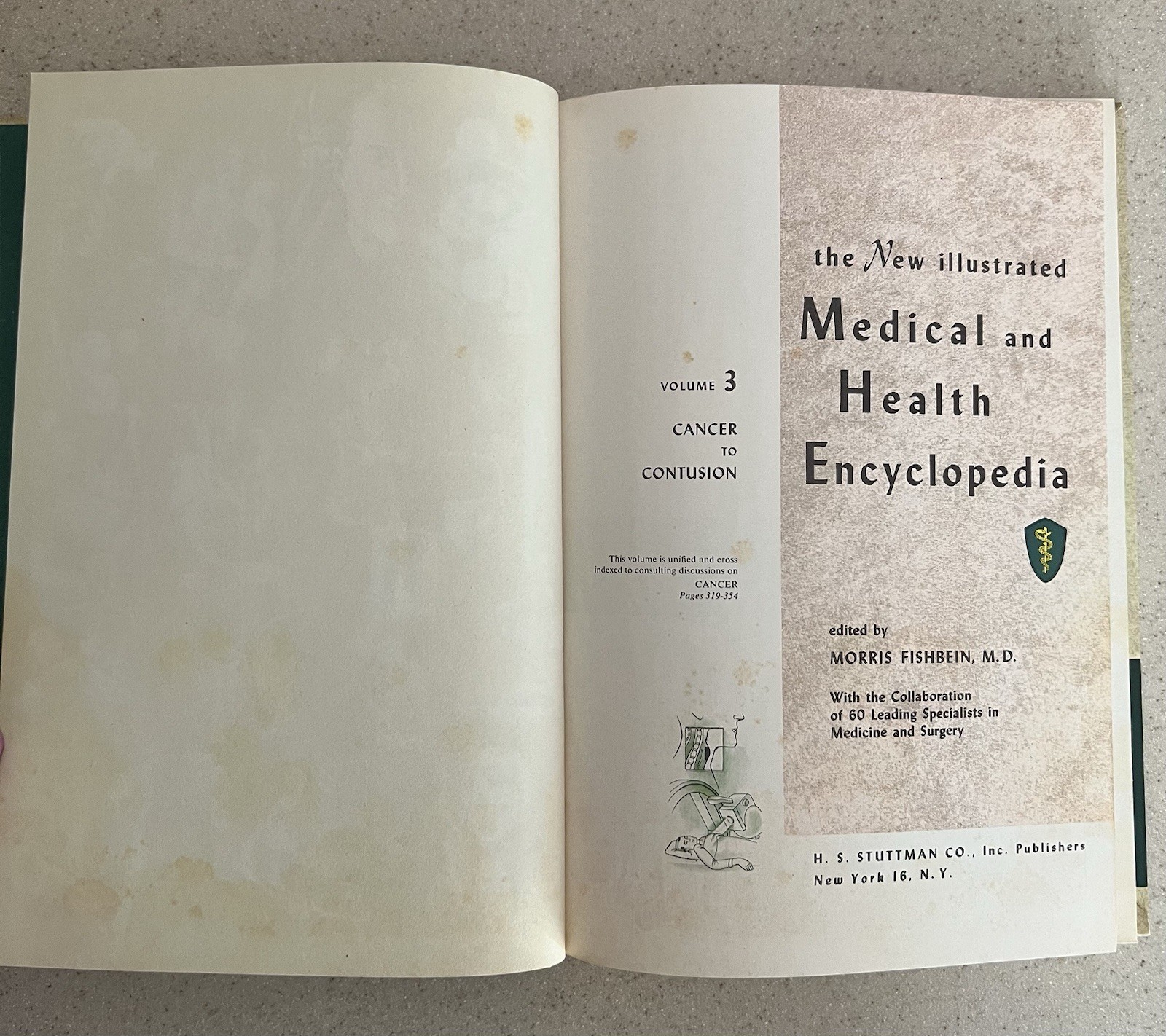 Vtg 1964 The New Illustrated Medical & Health Encyclopedia 1-14 Complete Set HB