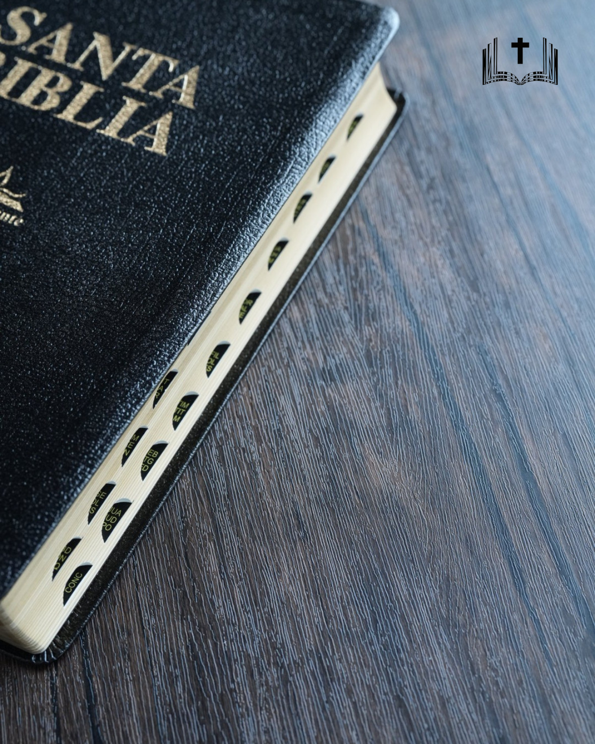 Biblia Antigua 1909, Negra Piel Fabricada, Letra Gigante 14 Pts Con Indice