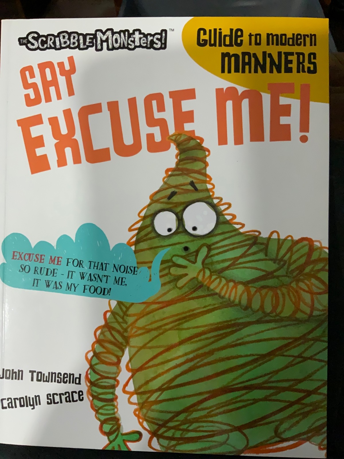 8 BK Series- The Scribble Monsters, Guide to Modern Manners, PB, NEW