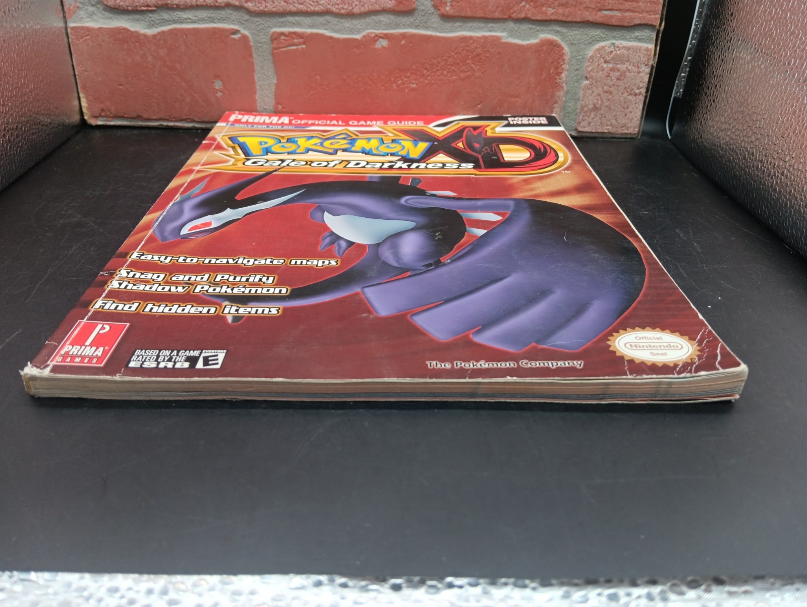 Pokemon XD Gale of Darkness Prima Official Game Guide NO POSTER GameCube