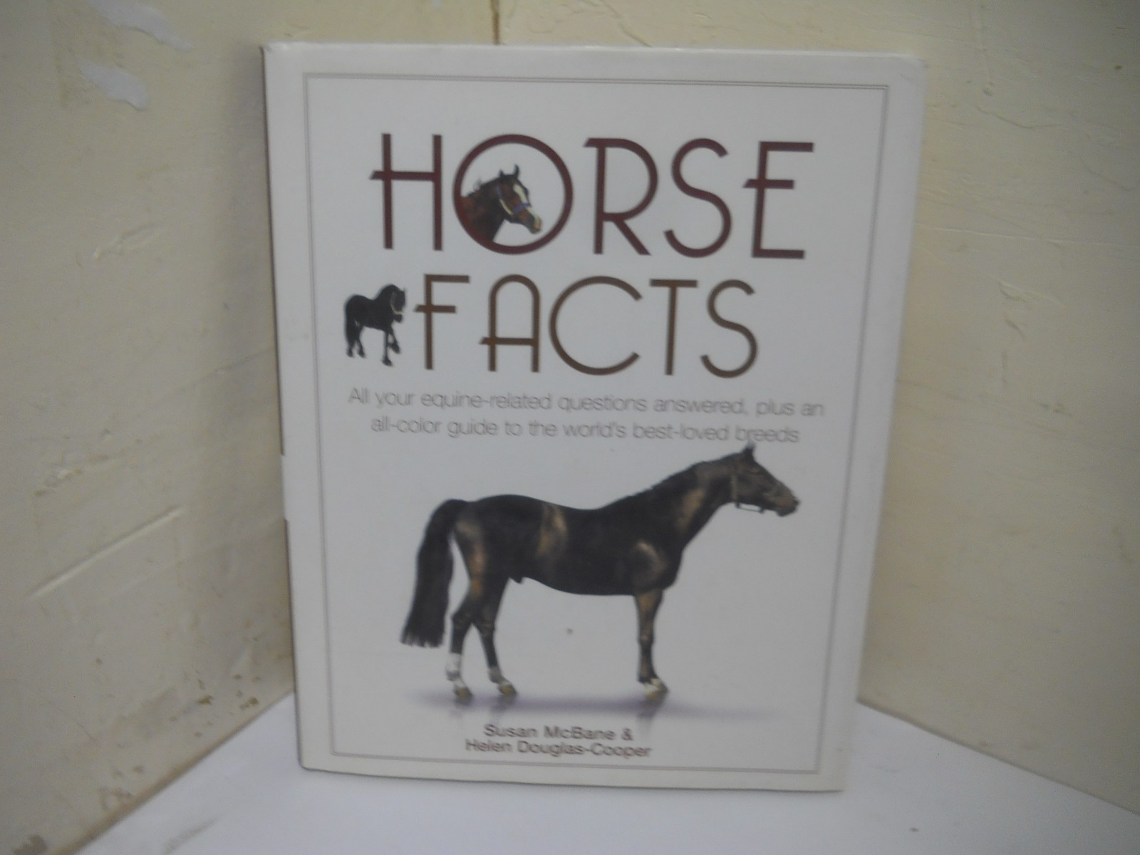 Horse Facts by Susan McBane & Helen Dougla-Cooper ~ Fine HCDJ ~ Ships Boxed