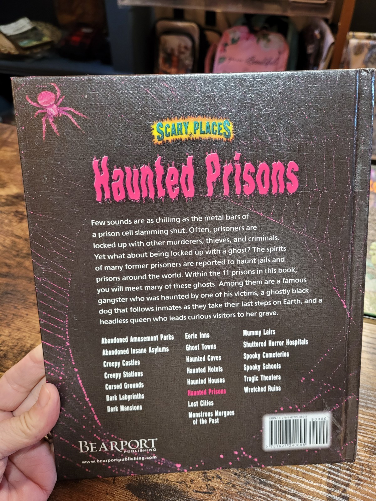 Scary Places Book Lot Of 7 HC Ex Library. GC Creepy Stations ++
