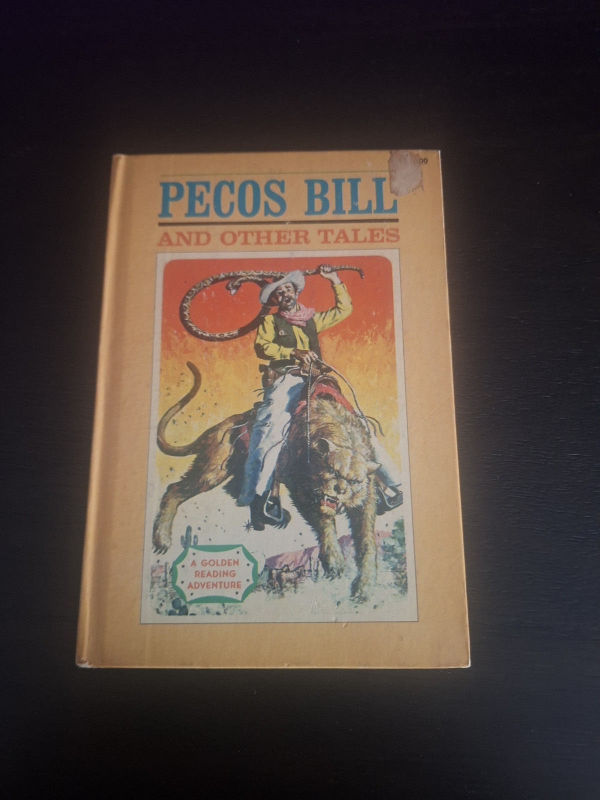 1958 Pecos Bill and Other Tales Golden Press HC Irwin Shapiro & Al Schmidt Art