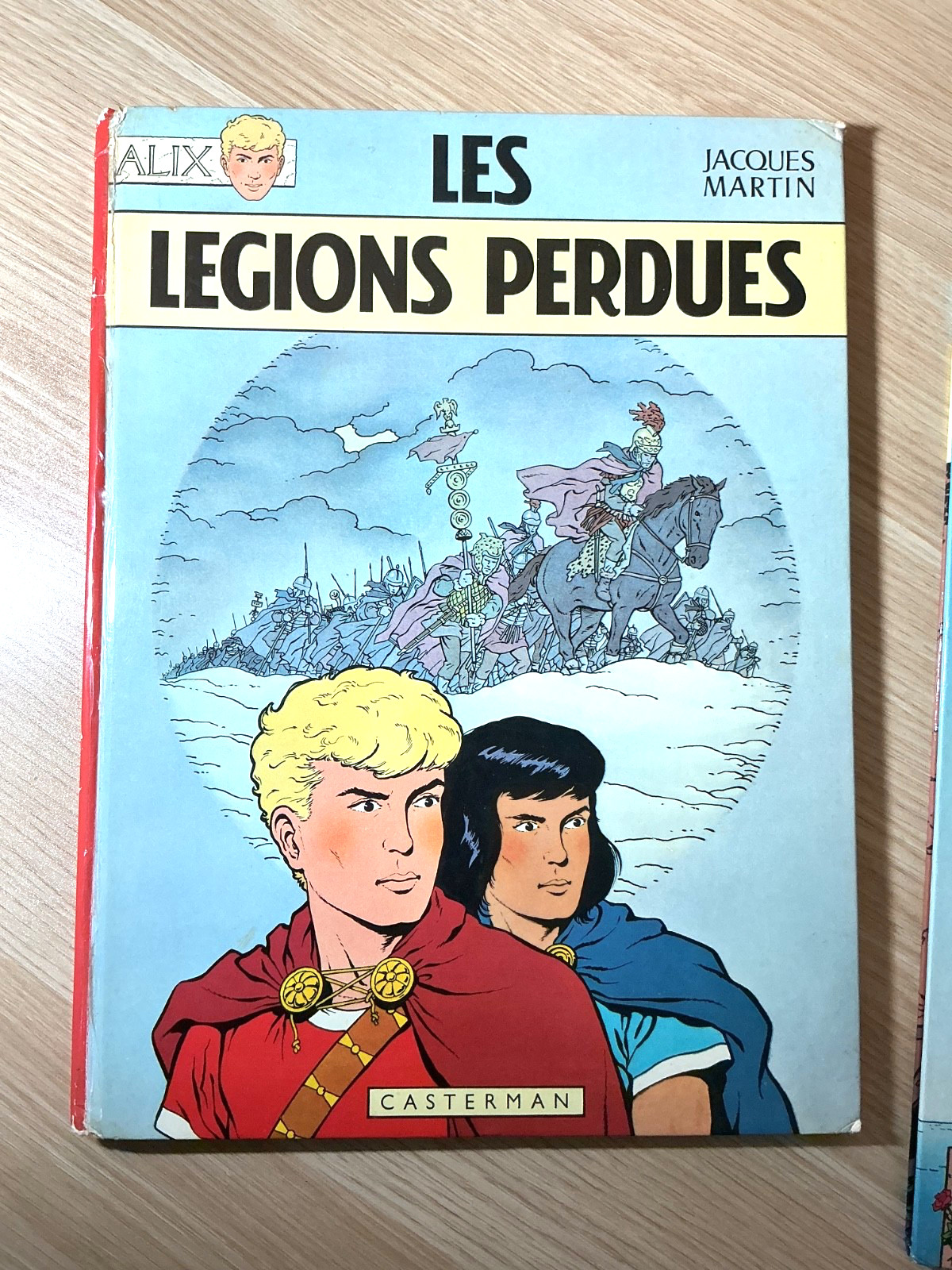 Les Aventures d’Alix, bande dessinée 4-Book French Hardcover Vintage