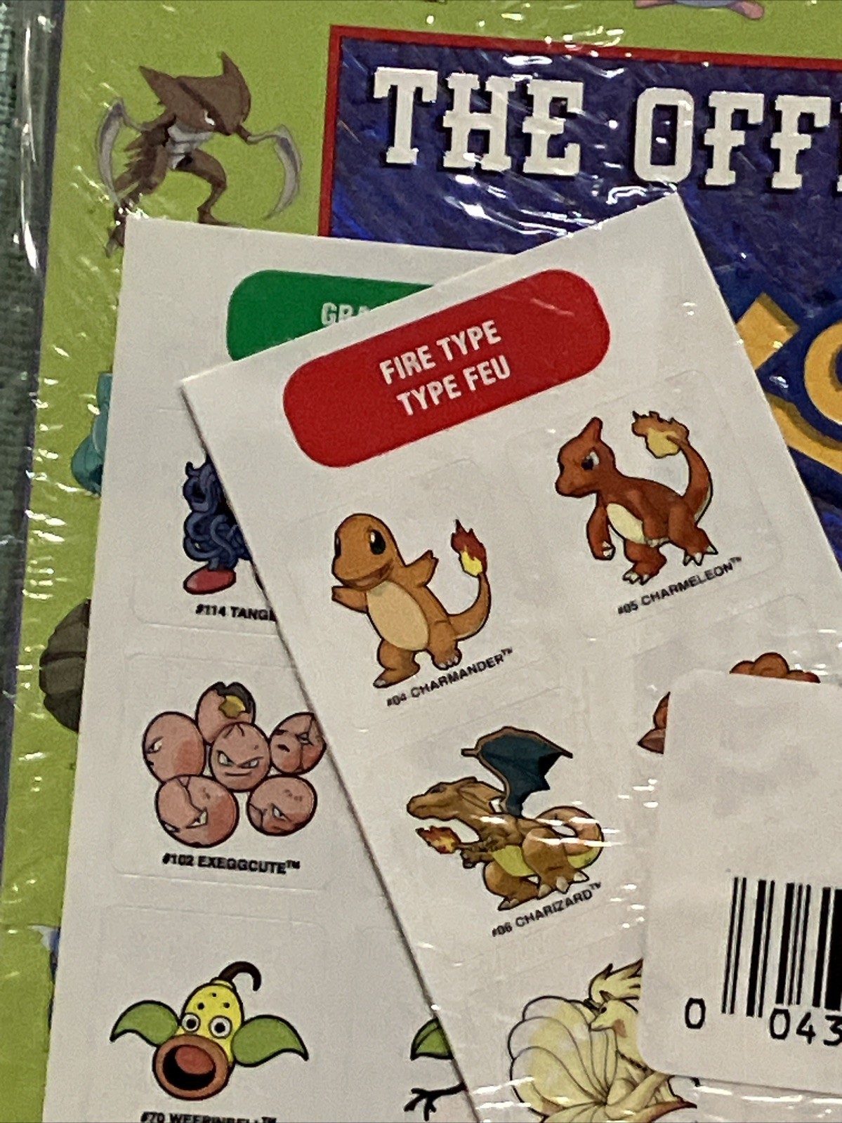 VTG NOS Scholastic Press The Official Pokemon Handbook 1999 WITH POSTER SEALED