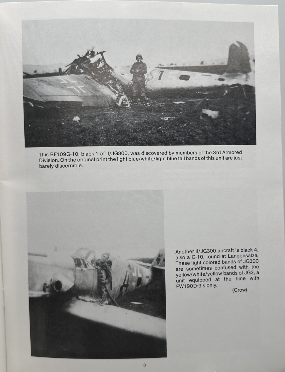 Fighter Pictorials : Broken Eagles 3 : BF 109G/K Part 2 Carl Hildebrandt 1989