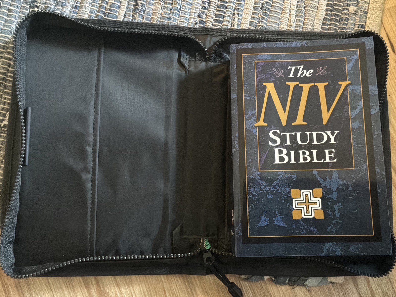 NIV Study Bible : Personal-Size by Donald Burdick with Reflex Case
