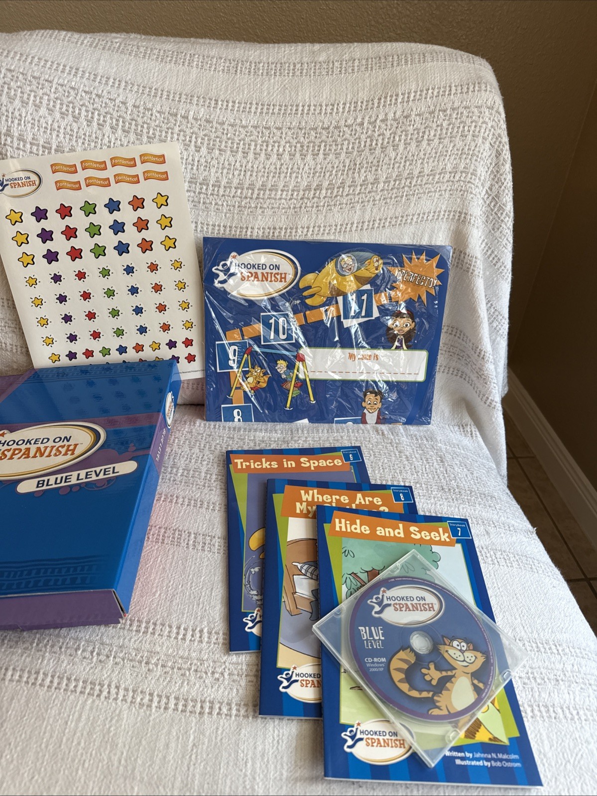 Hooked on Spanish by HOP Llc 2006 Hooked On Phonics Ages 4 – 6 VTG
