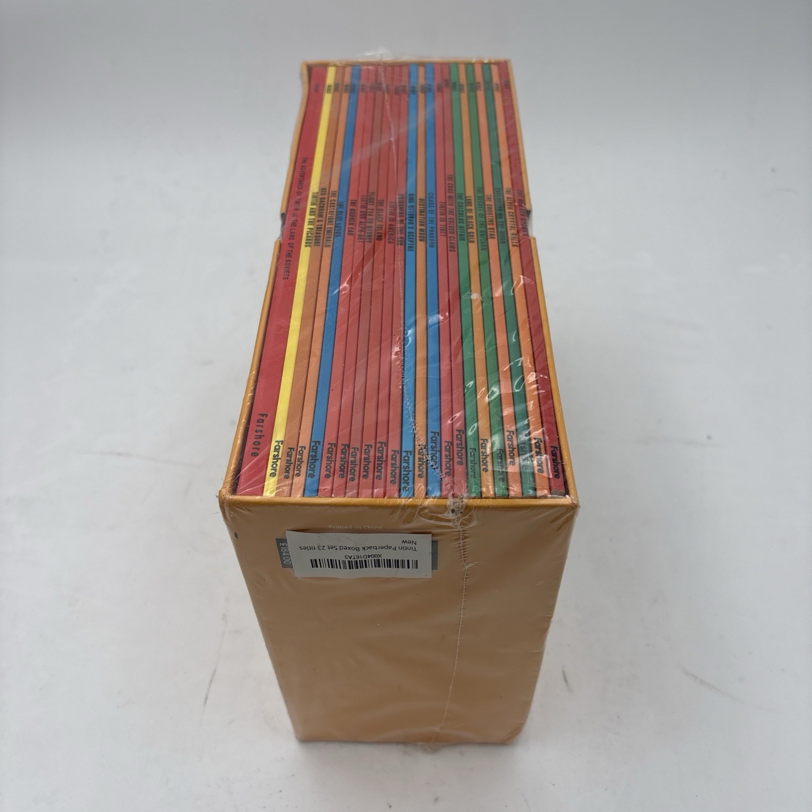 The Adventures of Tintin Complete Collection 23 Books Box Set Hergé LikeNew I2-1