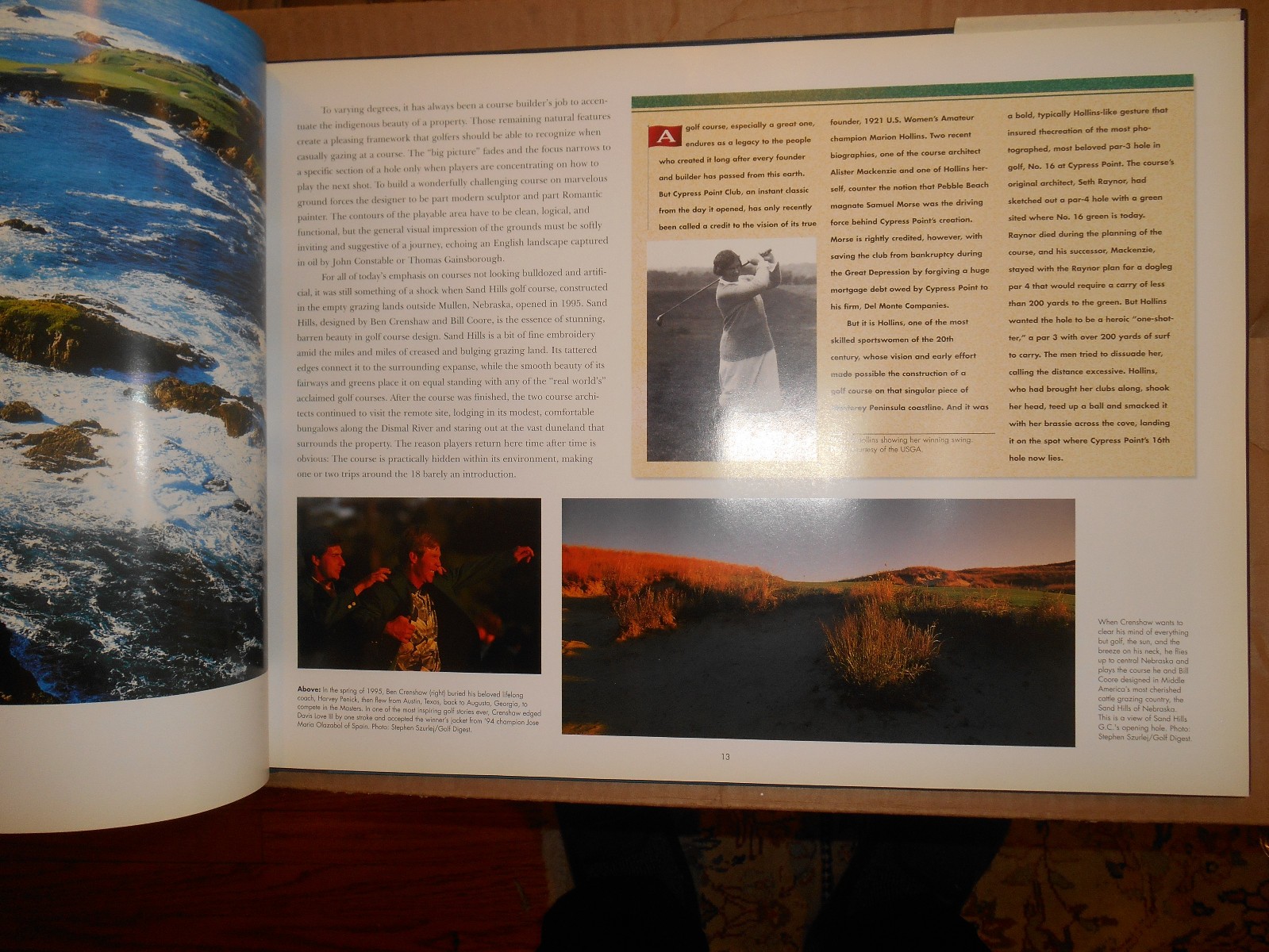 Spectacular GOLF. 4-color book, 132 pages, Gold Foil stamped Hard Covered bound