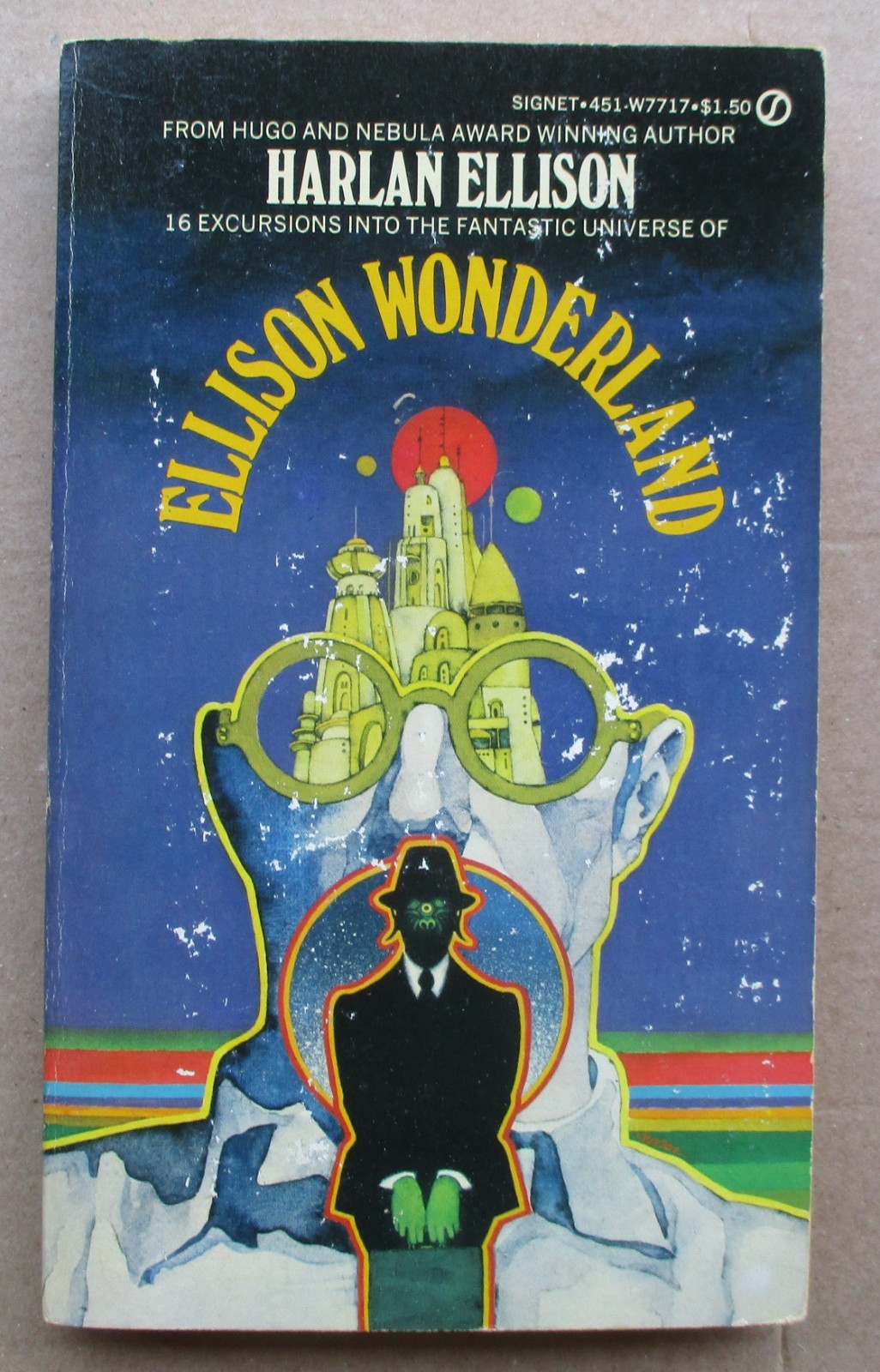 ELLISON WONDERLAND Harlan Ellison Vintage Signet Paperback UNREAD