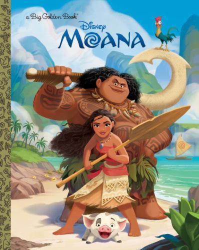 Moana Big Golden Book (Disney Moana) by RH Disney, Acceptable Book