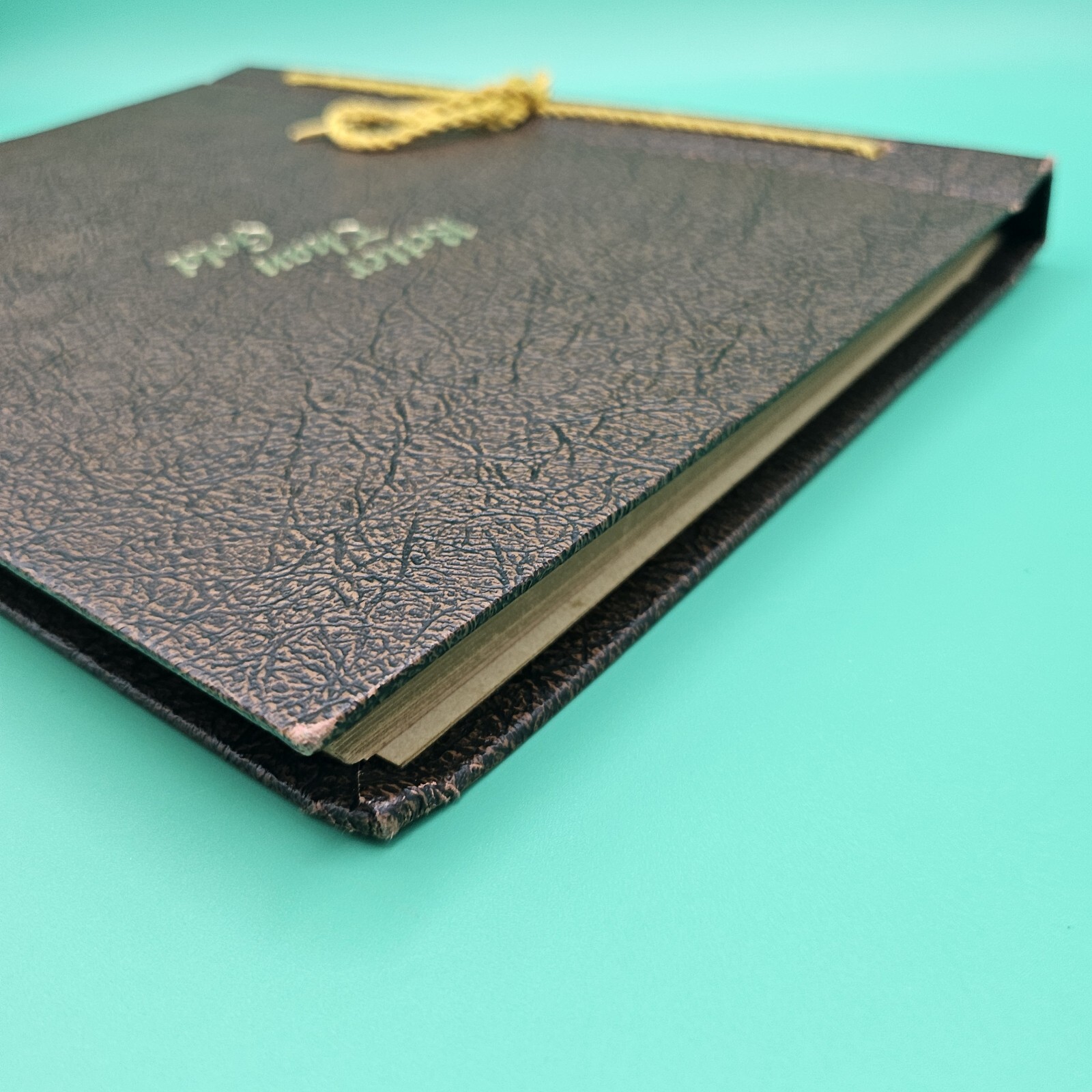 Better Than Gold Hardcover VINTAGE Spiritual Tie Bound Book VG+ Great Condition
