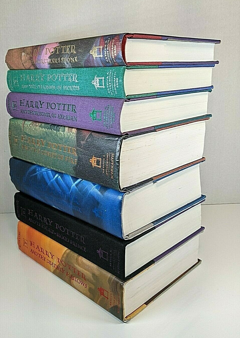 Complete set HARRY POTTER Children Book Series ~8 DVDs~DVD game~coloring book