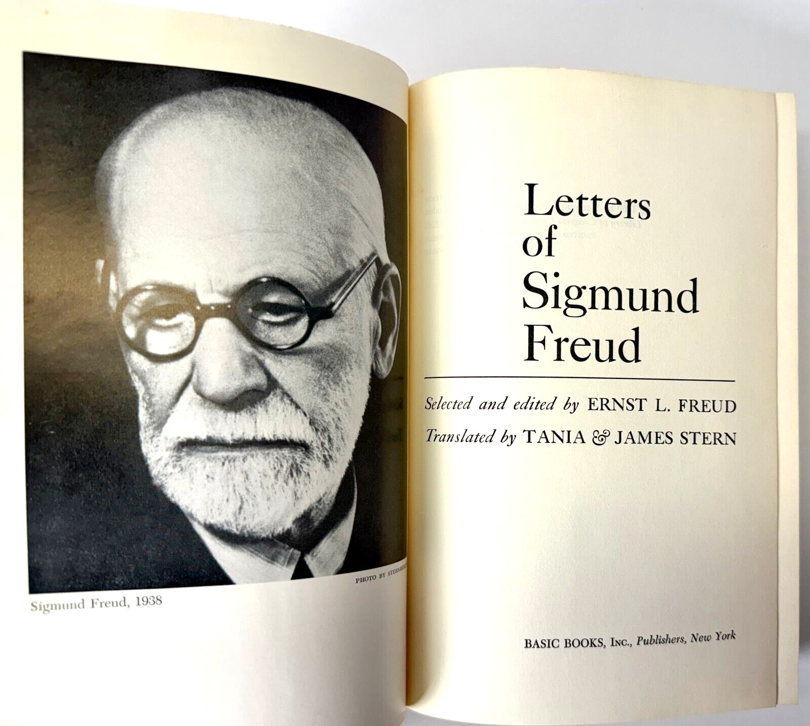 Letters of Sigmund Freud, Ernest L Freud, ed. 1960 HCDJ 1st ed 1st print w Mylar