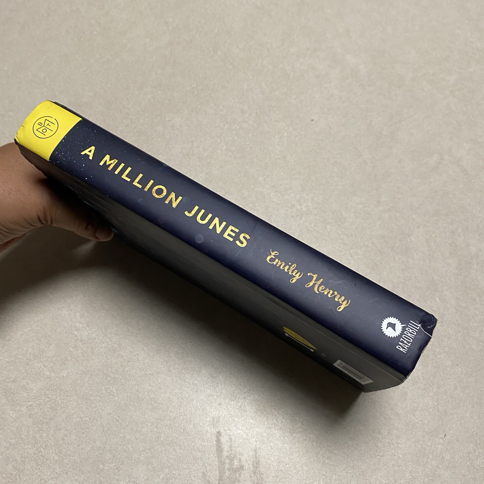 Million Junes by Emily Henry (2017, Hardcover) BOTM Edition