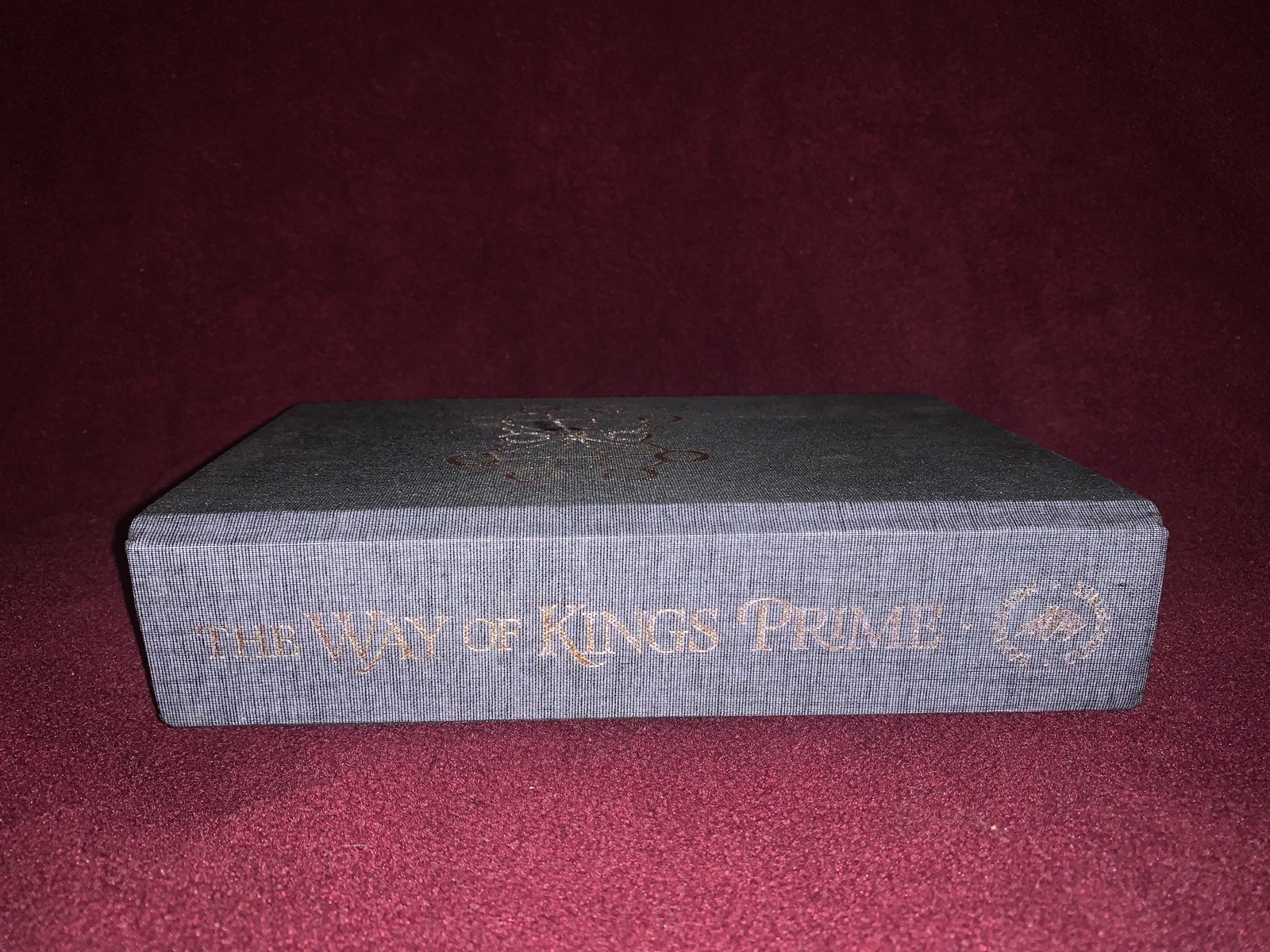 Way of Kings Prime by Brandon Sanderson FIRST EDITION (2002, Hardcover)