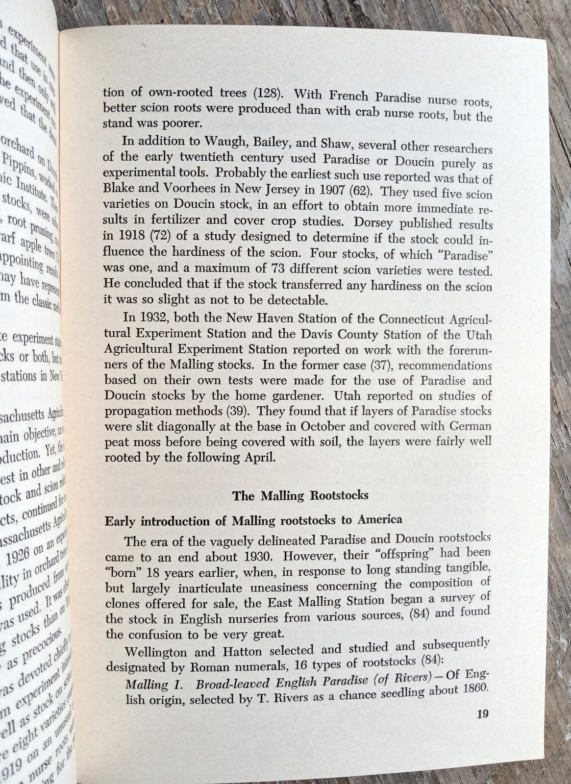Historical Review Of The Malling Apple Rootstocks In America ~1960~ Michigan 🍎
