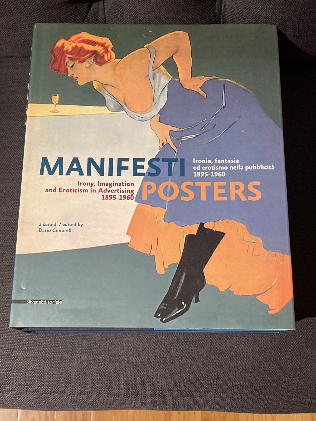 2 Manifesti Posters Books: Italy 1895-1960 Hardcover Vintage Art Book