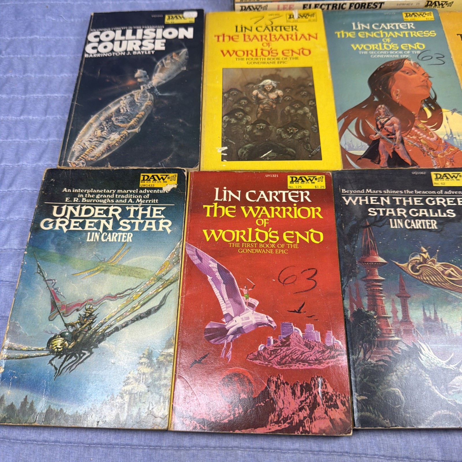U Pick | Vintage DAW books Sf UK Science Fiction Fantasy Carter Lee Norman