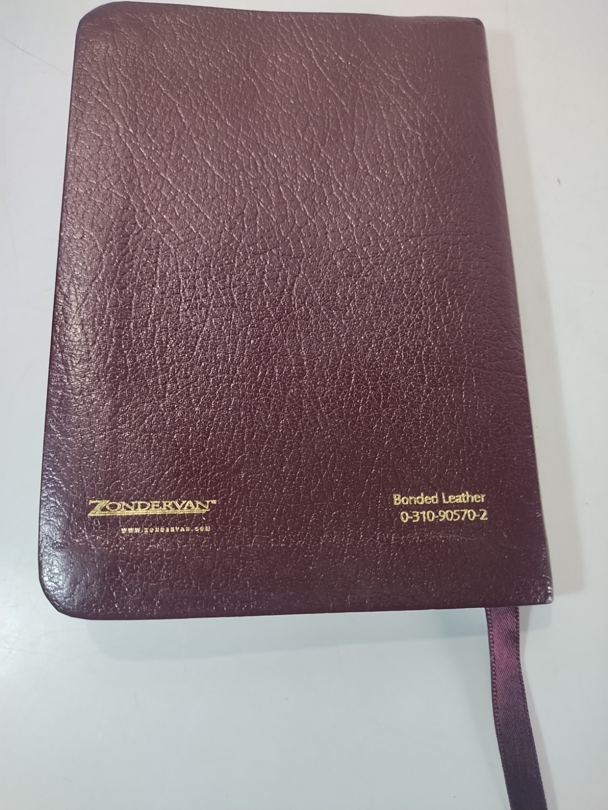 NIV New Testament Psalms Proverbs Bonded Leather Burgundy English Pocket Bible