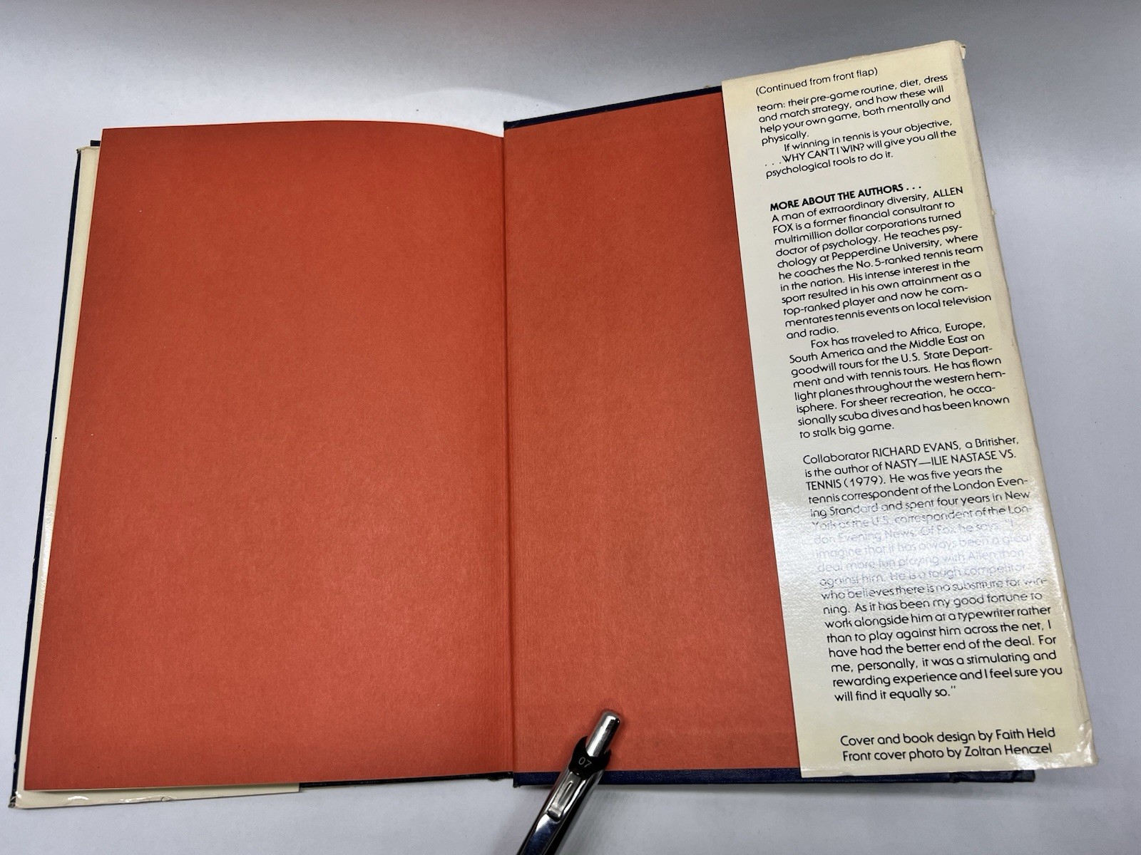 If I’m the better player, Why can’t I – Hardcover, by Allen Fox – Acceptable