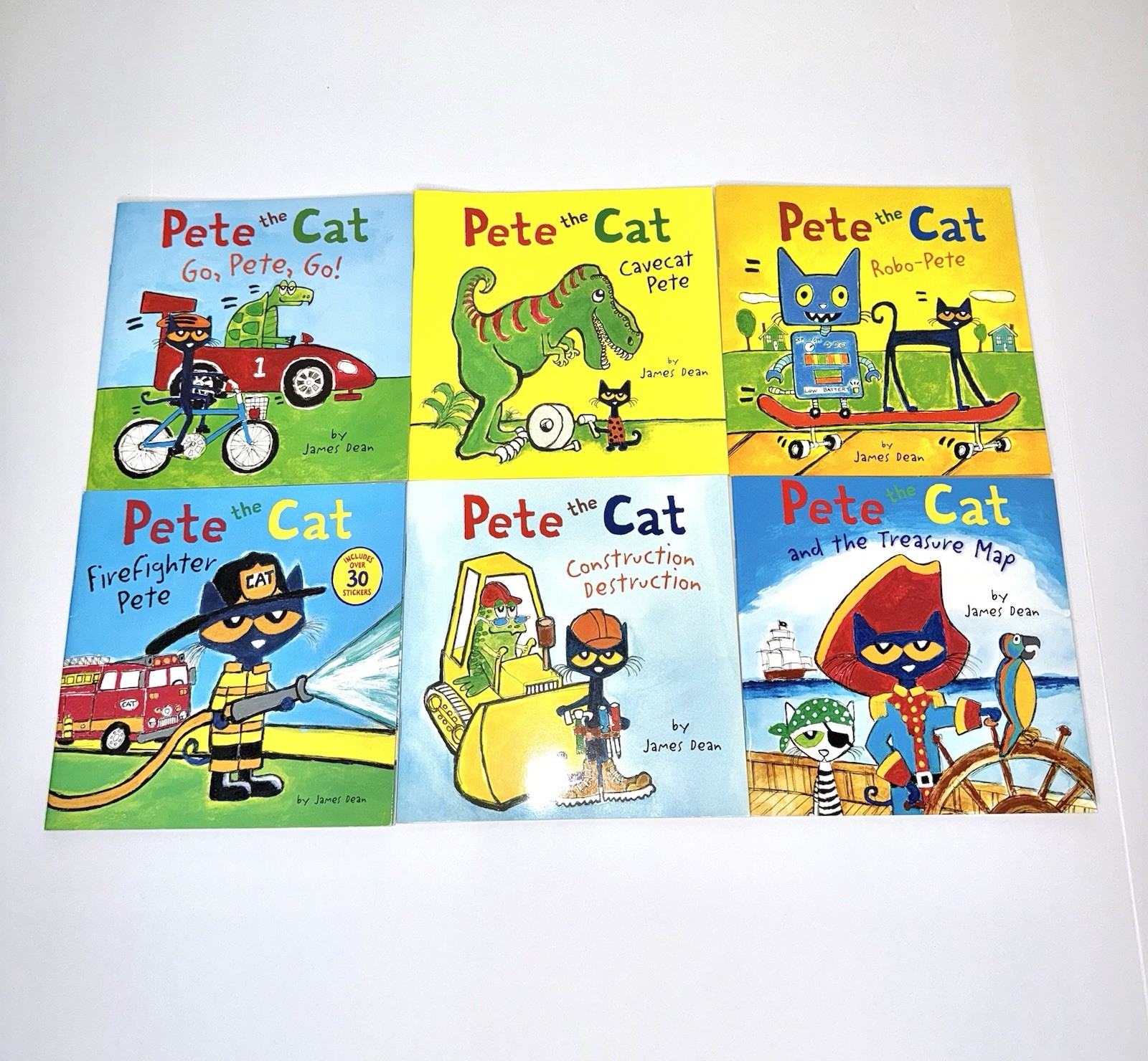 Pete The Cat Books, 6 Books, I Can Read Phonics Books