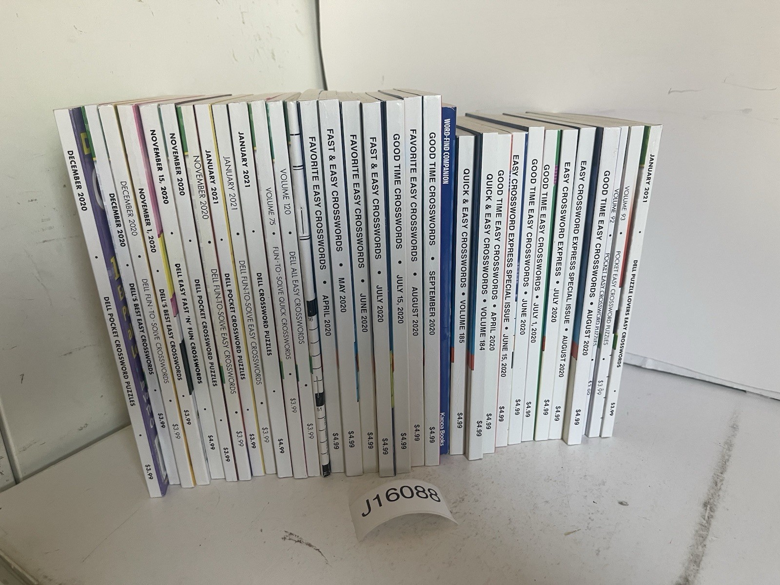 Lot of 33 Penny Press Dell Word Search Puzzle Books Word Seek Random Mix