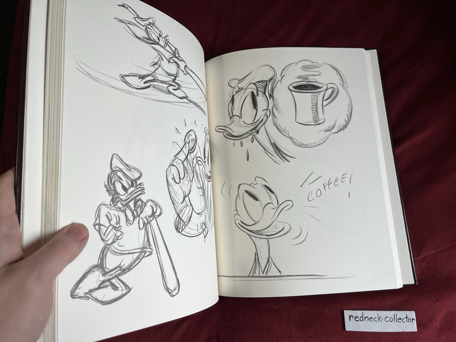 A Disney Sketchbook (Disney Editions Hardcover, By Ken Shue) Excellent Condition
