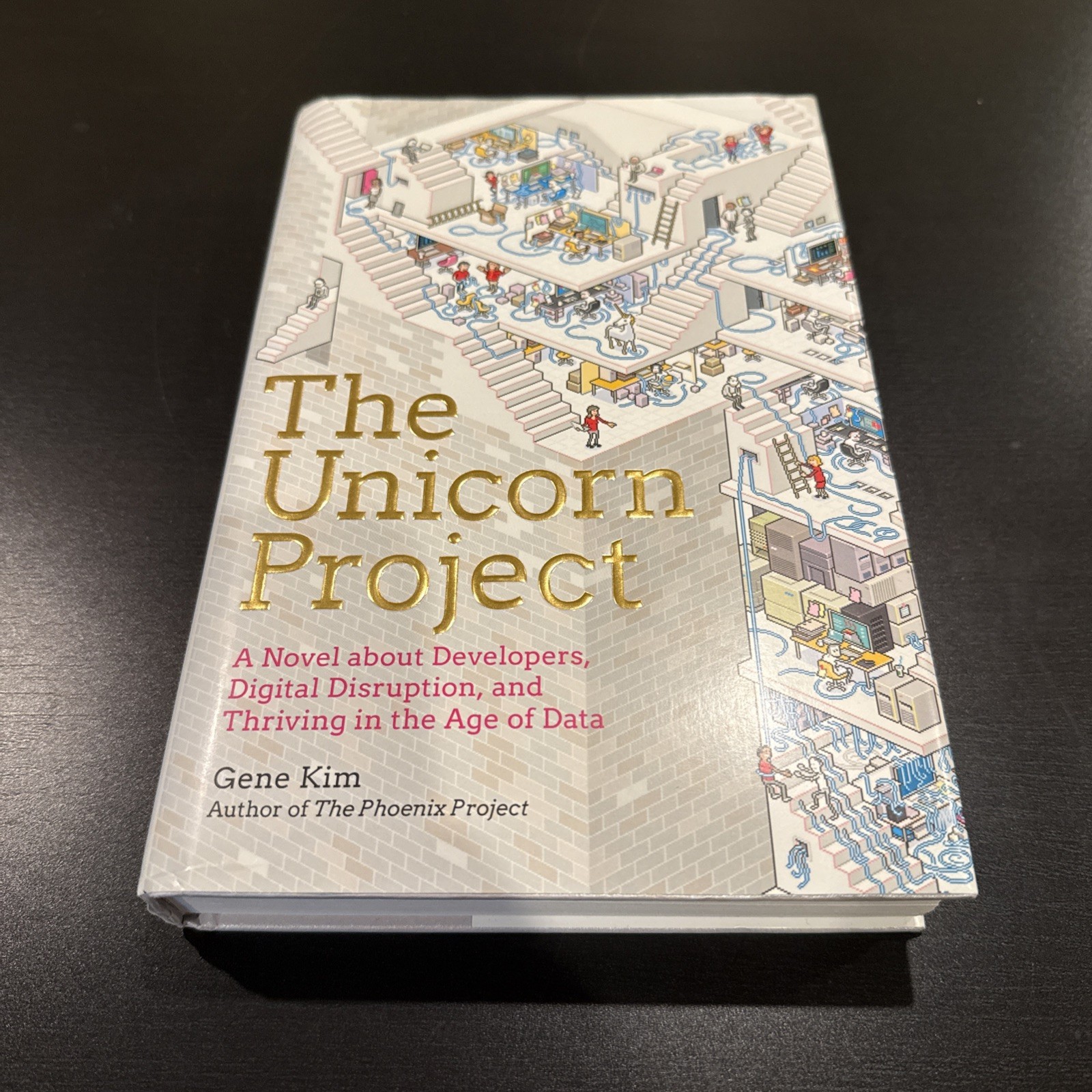 The Unicorn Project by Gene Kim (Hardcover First Edition, Phoenix Project Ser.)