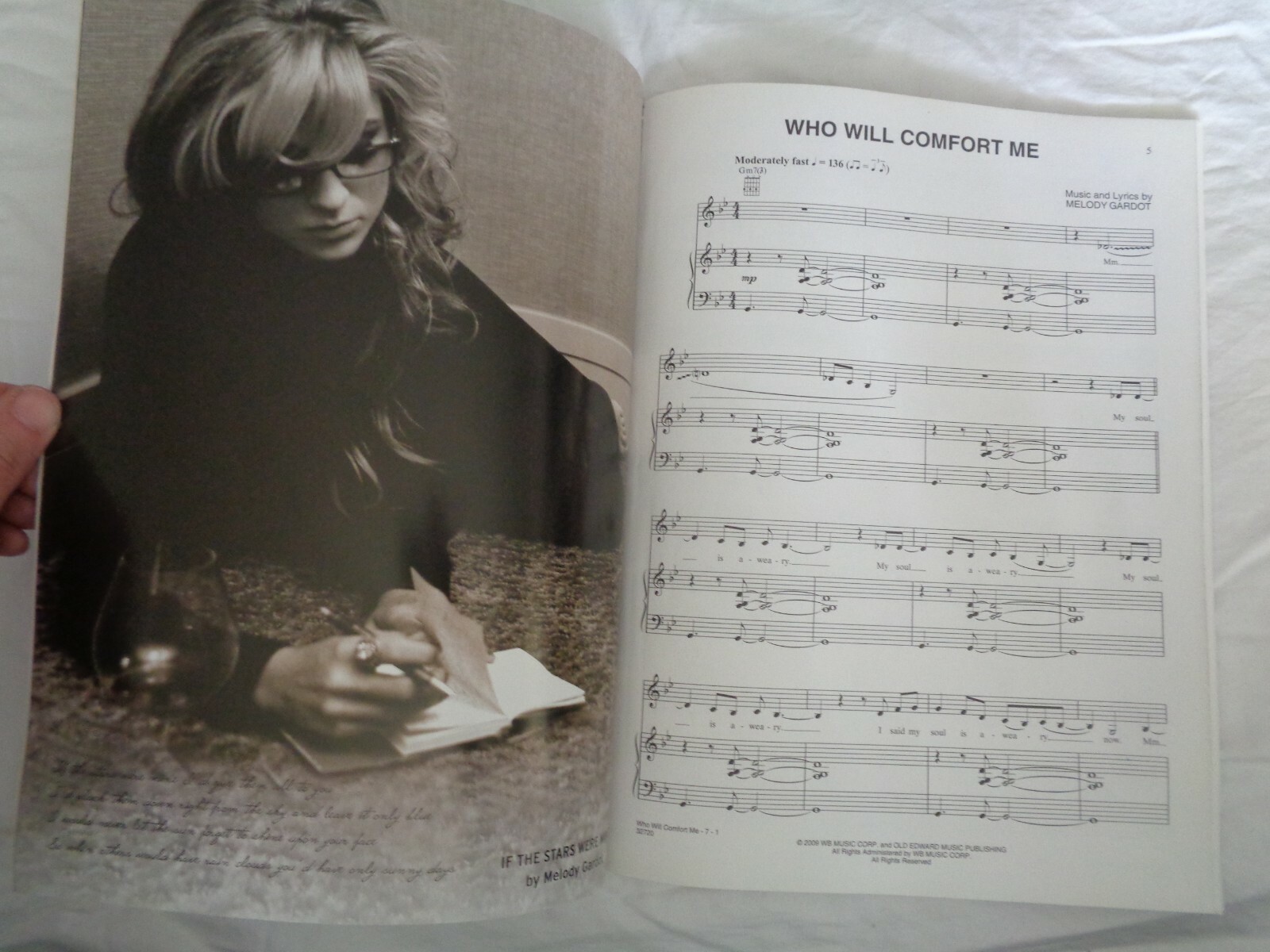 Melody Gardot My One and Only Thrill Sheet Music Piano Vocal Guitar Songs Verve