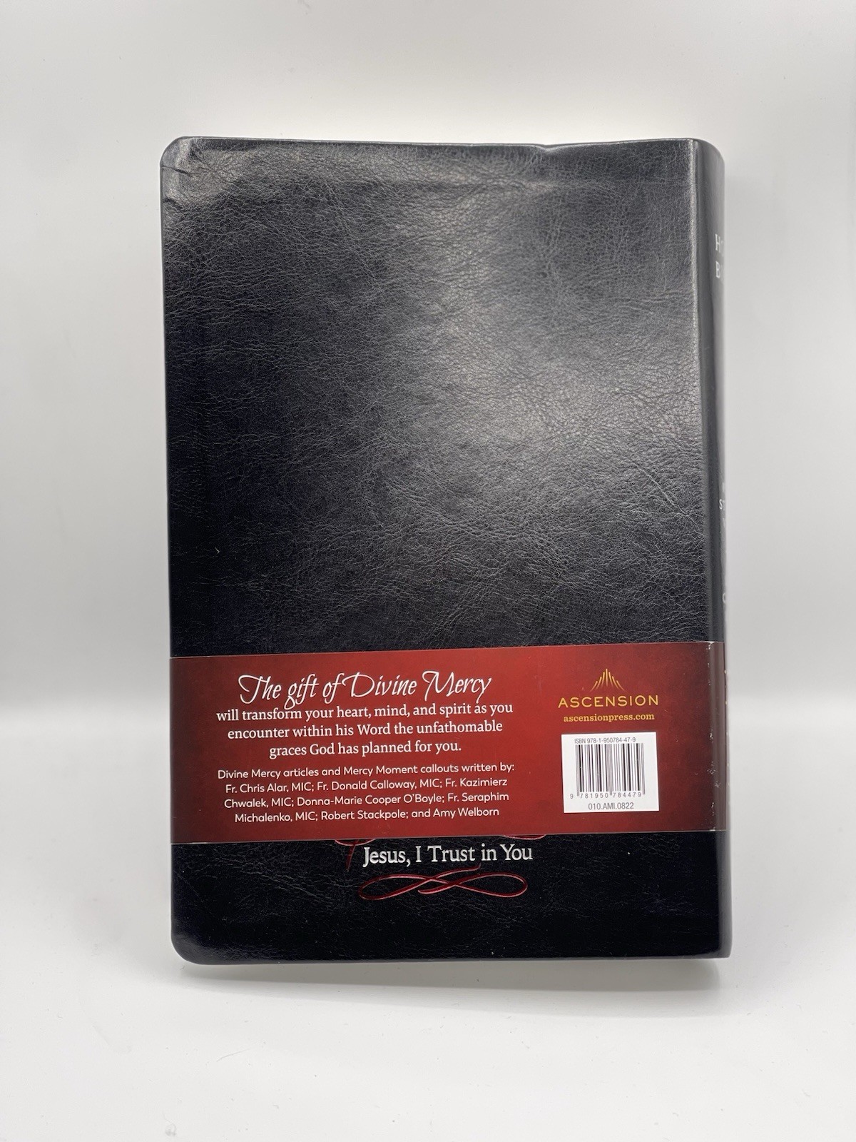 Divine Mercy Catholic Bible by Ascension Press Hardcover Excellent Condition