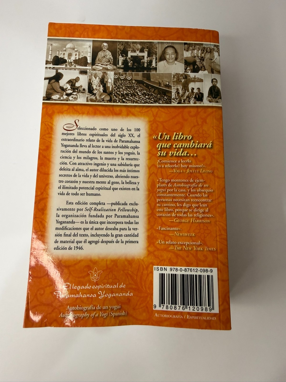 Autobiografía de un Yogui by Paramahansa Yogananda 2024 Spanish Paperback